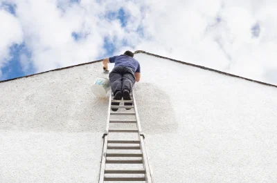 Peinture extérieure à Villemandeur — façades et ravalement